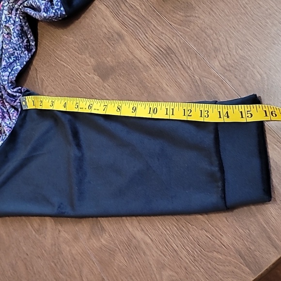 Coldwater Creek Velvety pantsuit Pjs Size: P/M Black Hoodie jacket elastic pants - Picture 12 of 16